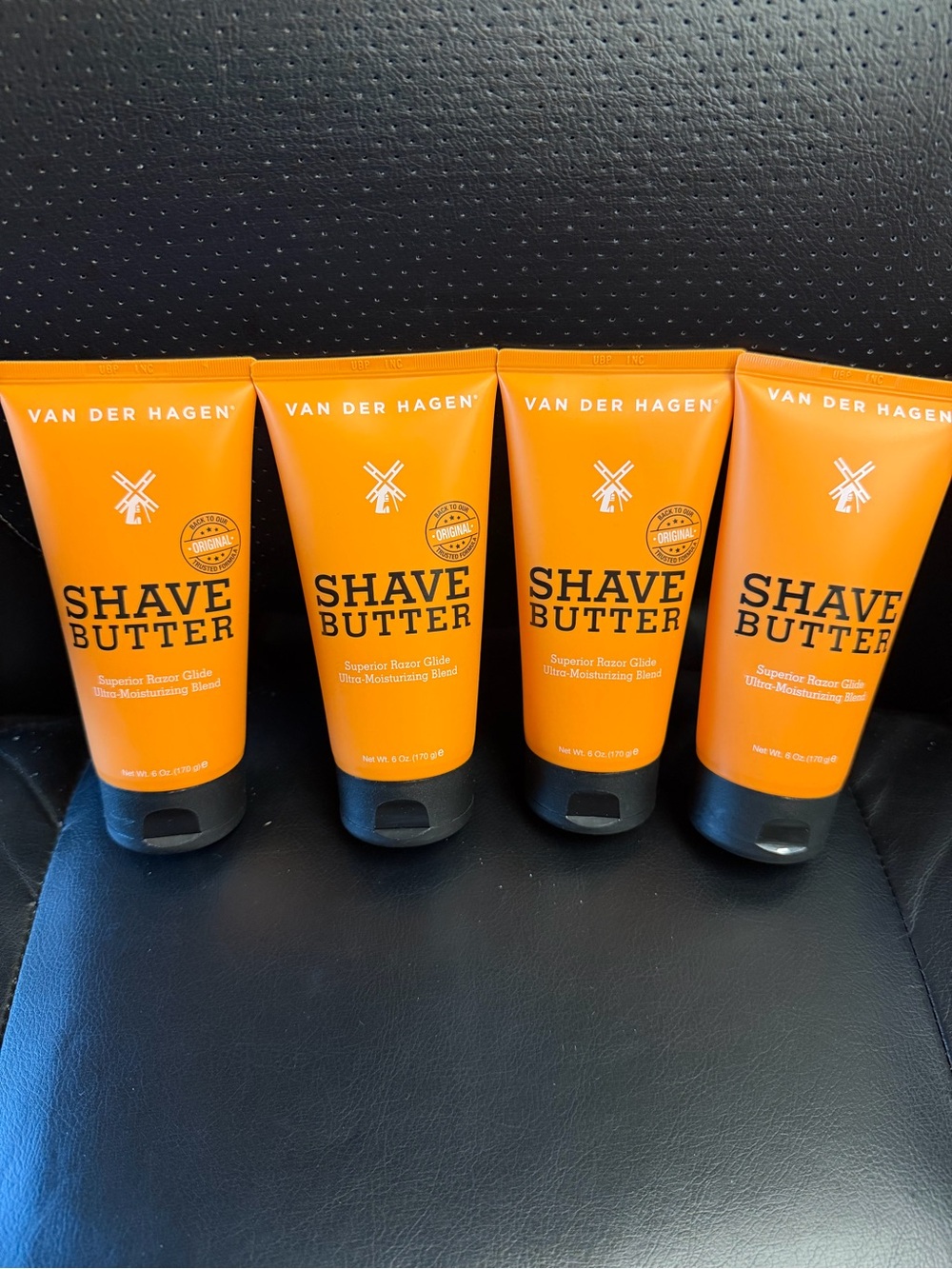 Van Der Hagen Shave Butter - Orange Tube for Men